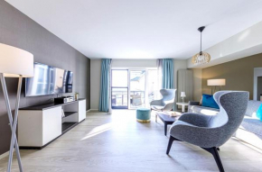 Moderne Ferienwohnung Ostseelounge mit Süd-Westbalkon und eigener Infrarotkabine in Wustrow